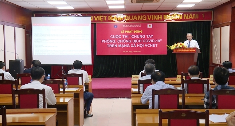 Phát động cuộc thi trắc nghiệm “Chung tay phòng, chống dịch Covid-19”