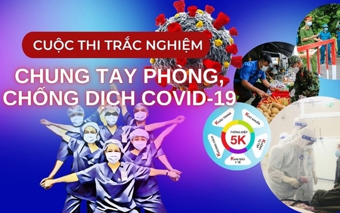 Phát động cuộc thi trắc nghiệm “Chung tay phòng, chống dịch Covid-19”