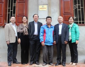 Trao nhà nghĩa tình dầu khí tại Hà Nội