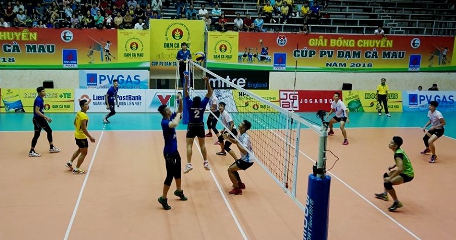 khai mac giai bong chuyen tranh cup pv dam ca mau nam 2018