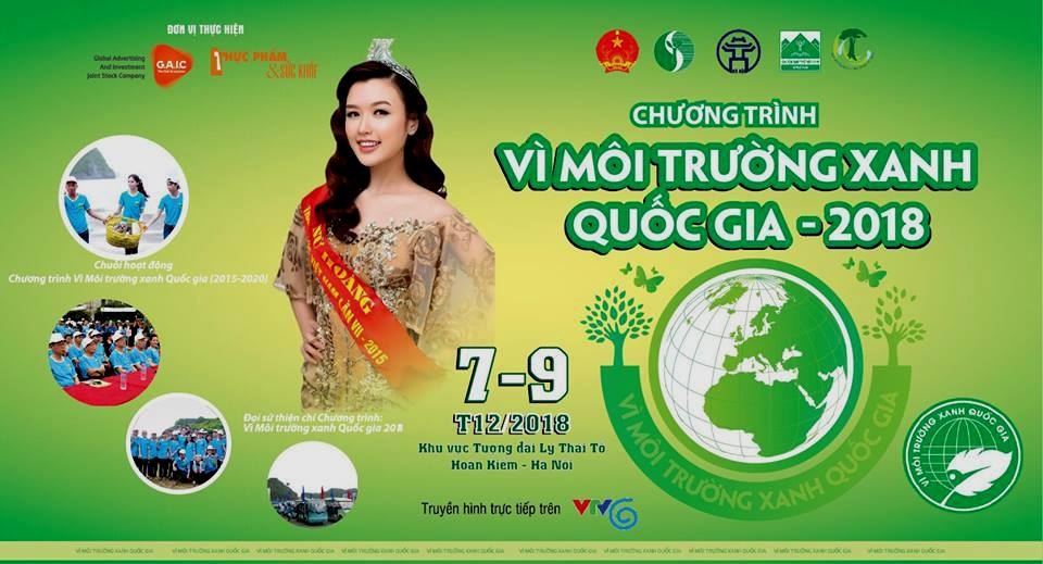 da dang hoat dong vi moi truong xanh quoc gia 2018