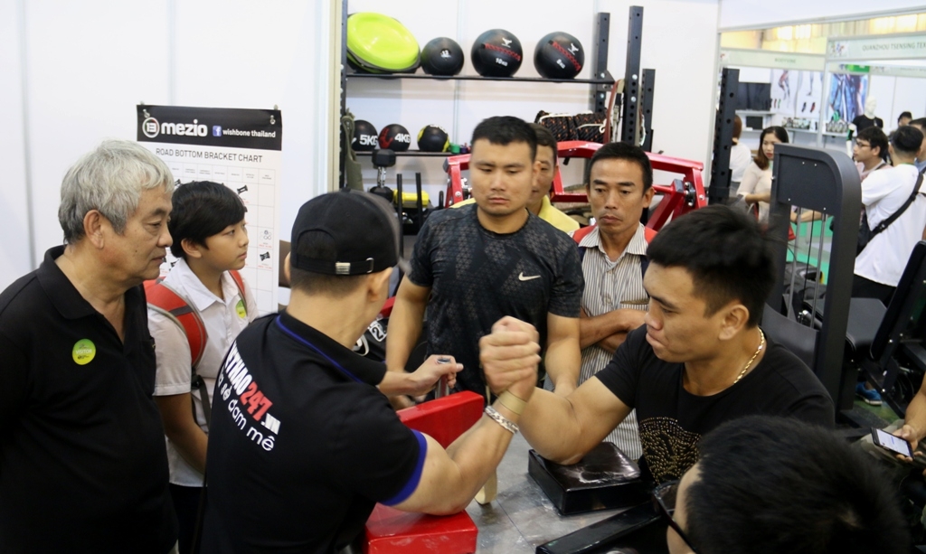 gan 120 doanh nghiep tham gia trien lam thiet bi va san pham the thao
