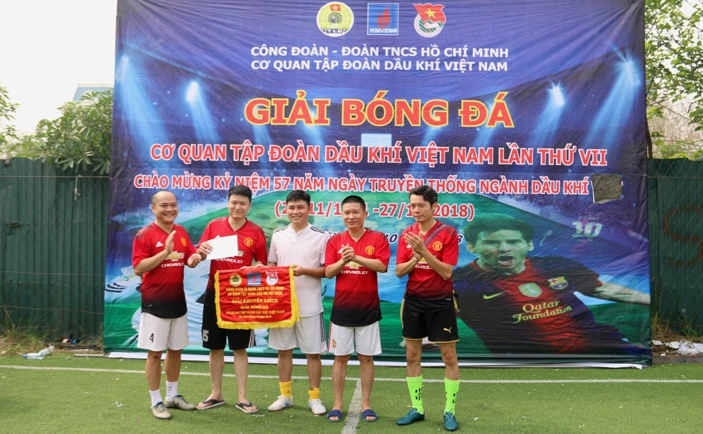 be mac giai bong da co quan tap doan dau khi viet nam 2018