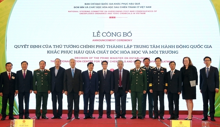 Ra mắt Trung tâm hành động quốc gia khắc phục hậu quả chất độc hóa học và môi trường