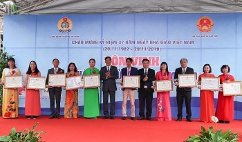 Vinh danh 183 nhà giáo tiêu biểu toàn quốc năm 2019