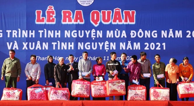 Ra quân chương trình Tình nguyện mùa Đông năm 2020 và Xuân tình nguyện năm 2021