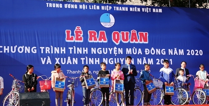 Ra quân chương trình Tình nguyện mùa Đông năm 2020 và Xuân tình nguyện năm 2021