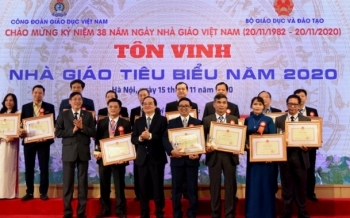 Tôn vinh 183 nhà giáo tiêu biểu năm 2020