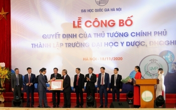 Ra mắt Trường ĐH Y Dược trực thuộc Đại học Quốc gia Hà Nội