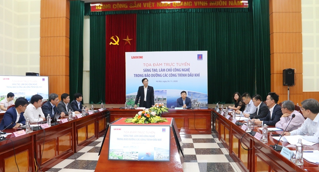 Petrovietnam sáng tạo, làm chủ công nghệ trong hoạt động bảo dưỡng sửa chữa các công trình dầu khí