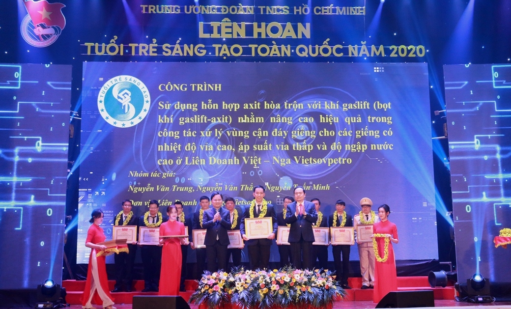 6 công trình của tuổi trẻ dầu khí được tuyên dương 