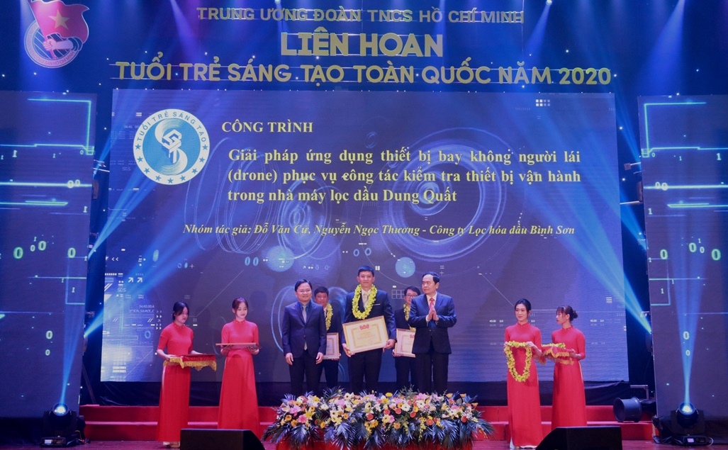 6 công trình của tuổi trẻ dầu khí được tuyên dương 