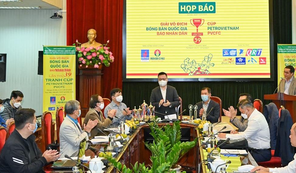 114 VĐV bóng bàn tranh cúp Petrovietnam - PVCFC 2021