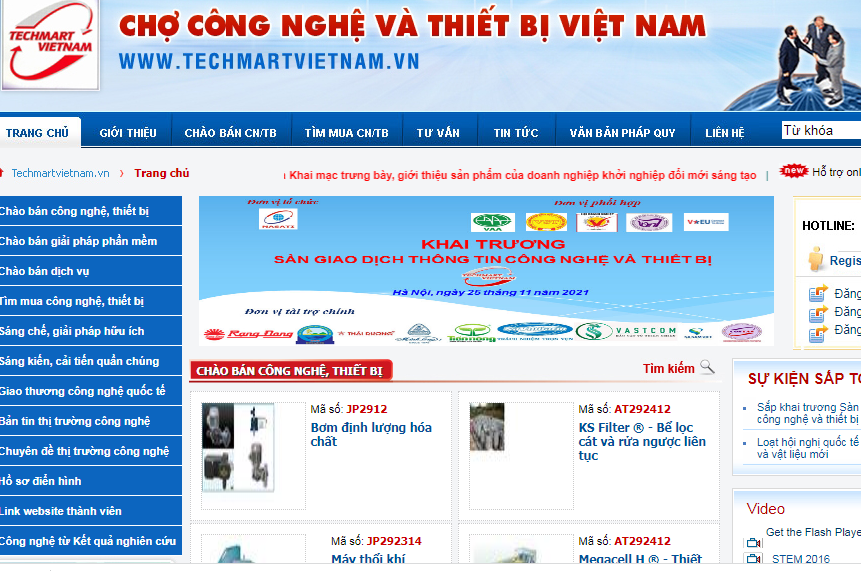 Ra mắt Sàn giao dịch thông tin công nghệ và thiết bị