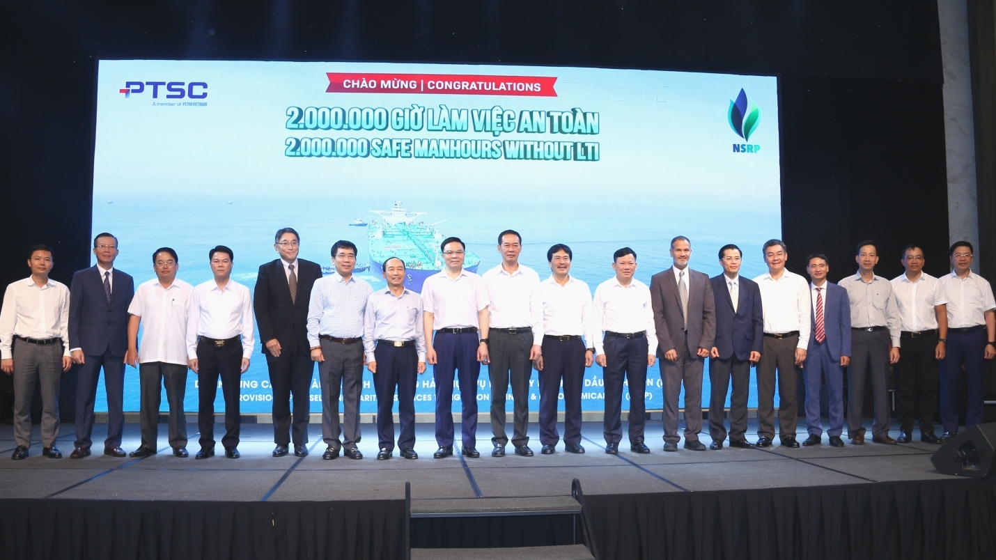 PTSC đạt mốc 2 triệu giờ làm việc an toàn cho NSRP