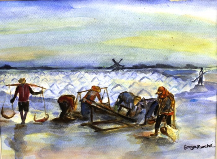 ve dep viet nam qua tranh nu hoa sy my