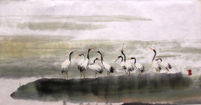 ve dep viet nam qua tranh nu hoa sy my