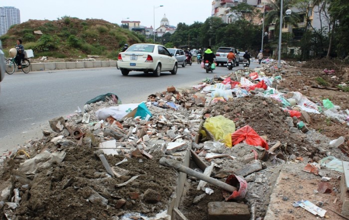 ha noi duong nghin ti thanh bai chua rac
