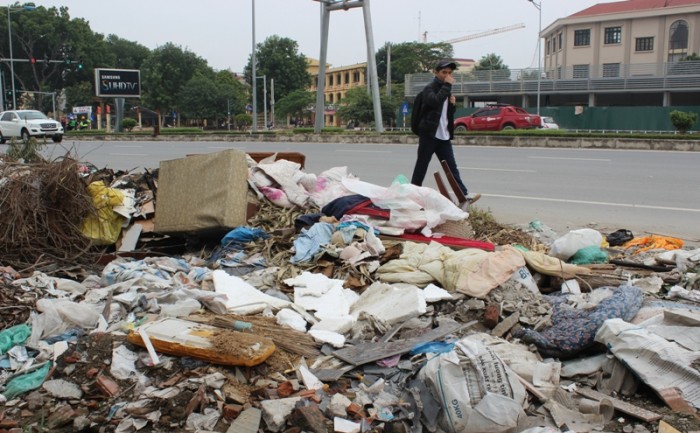 ha noi duong nghin ti thanh bai chua rac