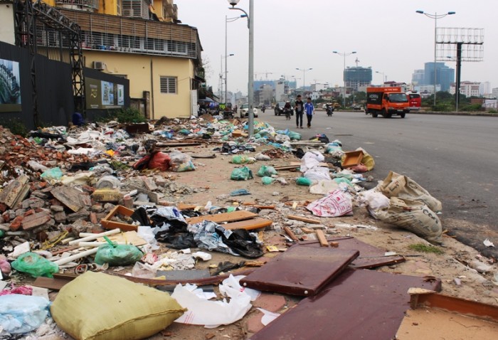 ha noi duong nghin ti thanh bai chua rac