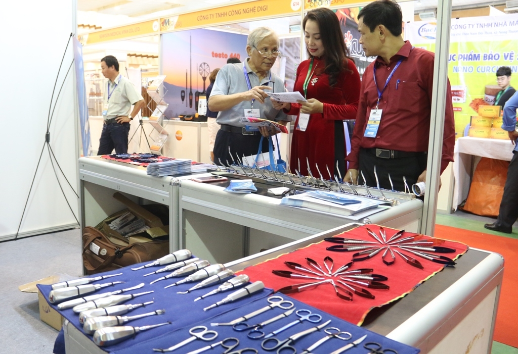 vietnam medipharm expo 2018 noi hoi tu nhung thuong hieu lon cua nganh y duoc