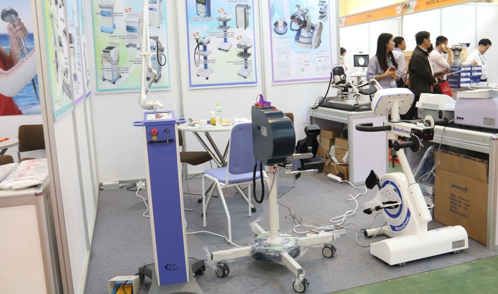 vietnam medipharm expo 2018 noi hoi tu nhung thuong hieu lon cua nganh y duoc