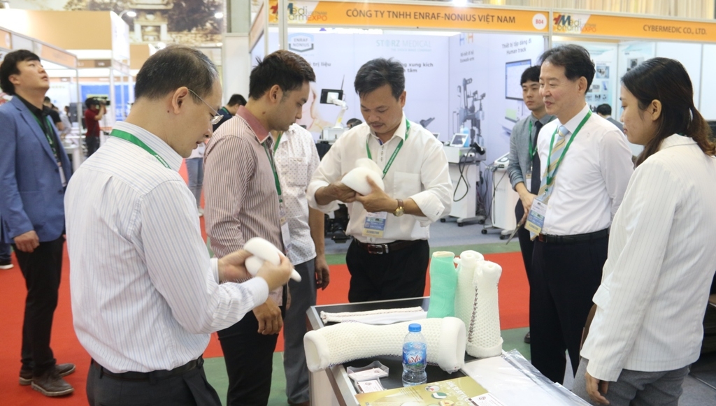 vietnam medipharm expo 2018 noi hoi tu nhung thuong hieu lon cua nganh y duoc