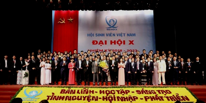 be mac dai hoi dai bieu toan quoc hoi sinh vien viet nam lan thu x nhiem ky 2018 2023