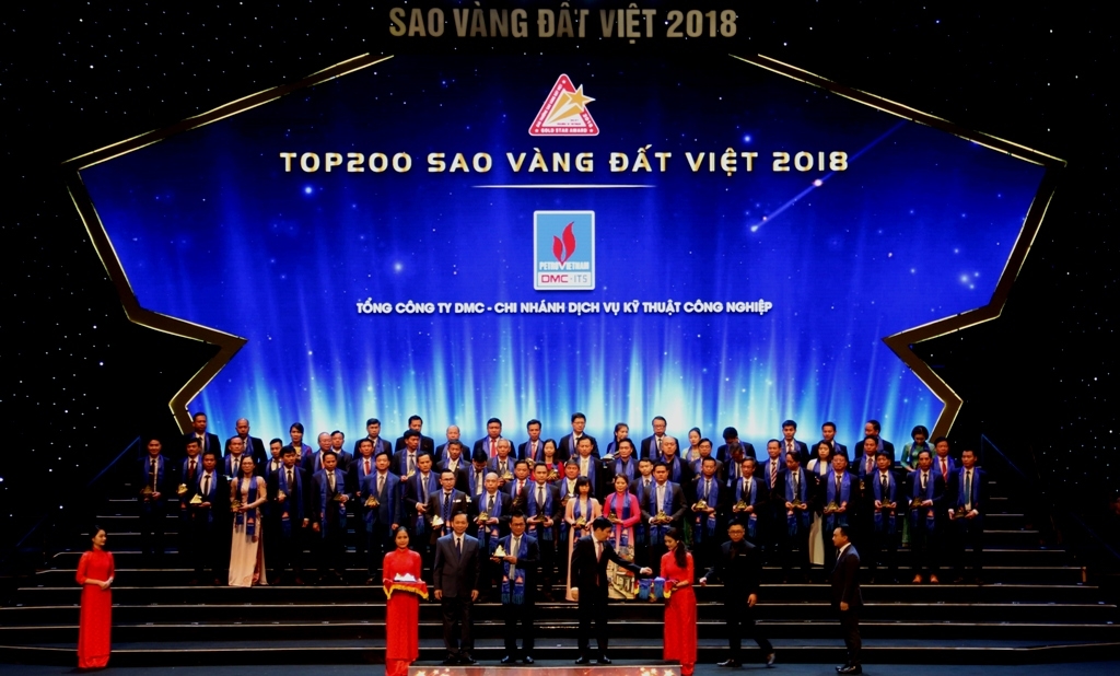 5 doanh nghiep dau khi dat giai thuong sao vang dat viet 2018
