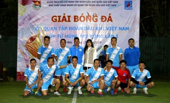 Khai mạc Giải bóng đá Cơ quan Tập đoàn Cúp tứ hùng  mở rộng lần I