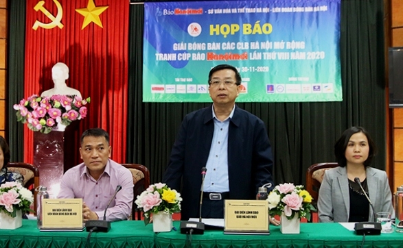 Petrovietnam đồng hành cùng giải bóng bàn tranh Cúp Báo Hànộimới lần thứ VIII