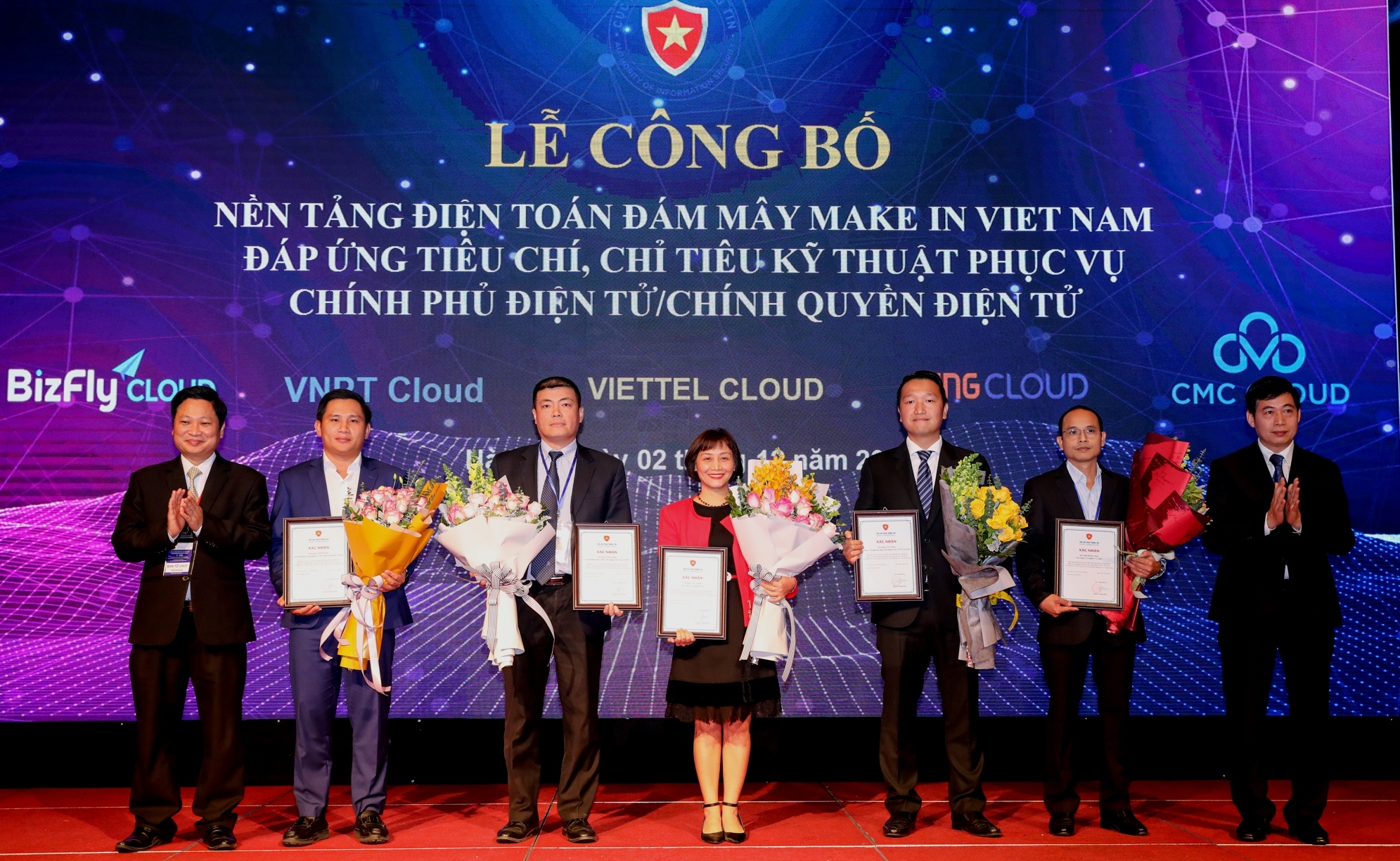 Công bố 5 nền tảng điện toán đám mây 