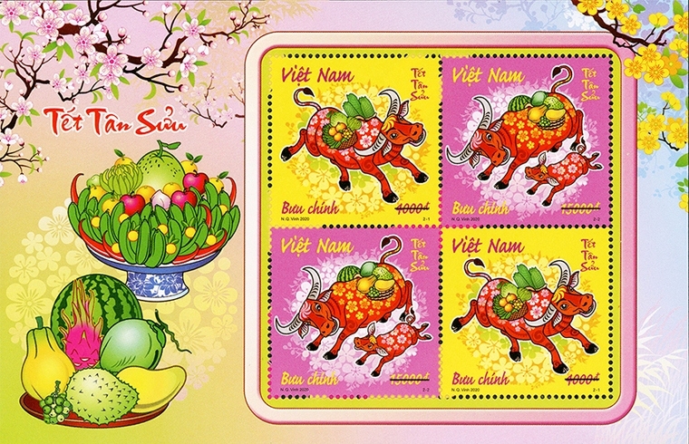Phát hành bộ tem “Tết Tân Sửu” 2021