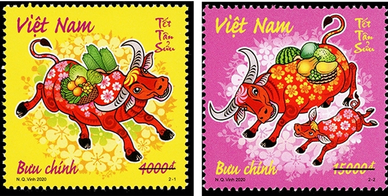 Phát hành bộ tem “Tết Tân Sửu” 2021