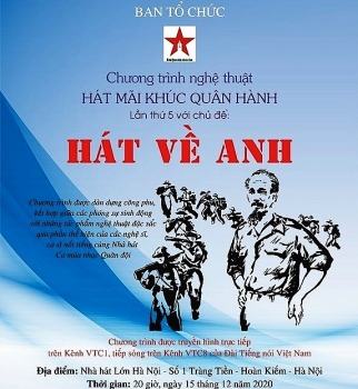 Petrovietnam đồng hành cùng chương trình nghệ thuật “Hát mãi khúc quân hành”