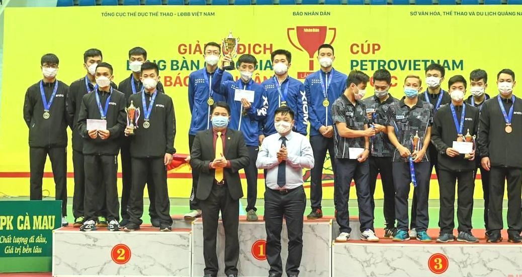 Bế mạc Giải bóng bàn tranh cúp Petrovietnam - PVCFC 2021