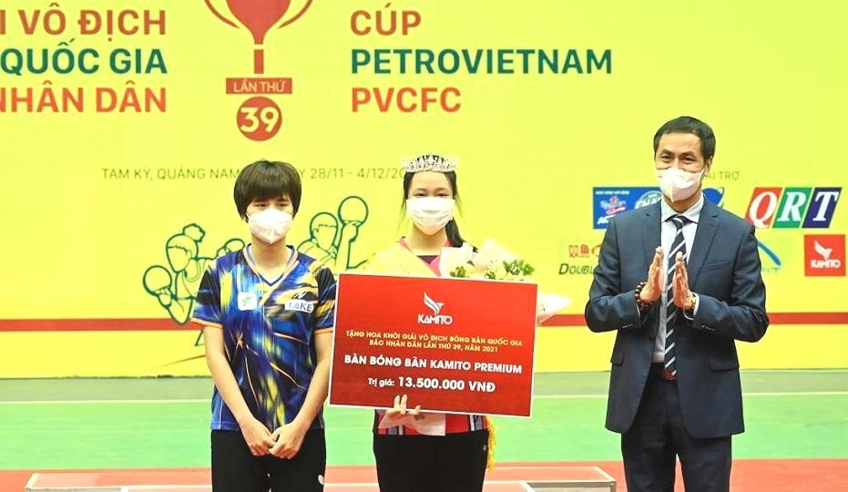 Bế mạc Giải bóng bàn tranh cúp Petrovietnam - PVCFC 2021