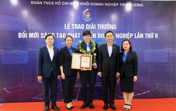 4 công trình của tuổi trẻ Dầu khí nhận giải thưởng “Đổi mới, sáng tạo phát triển doanh nghiệp lần thứ II”