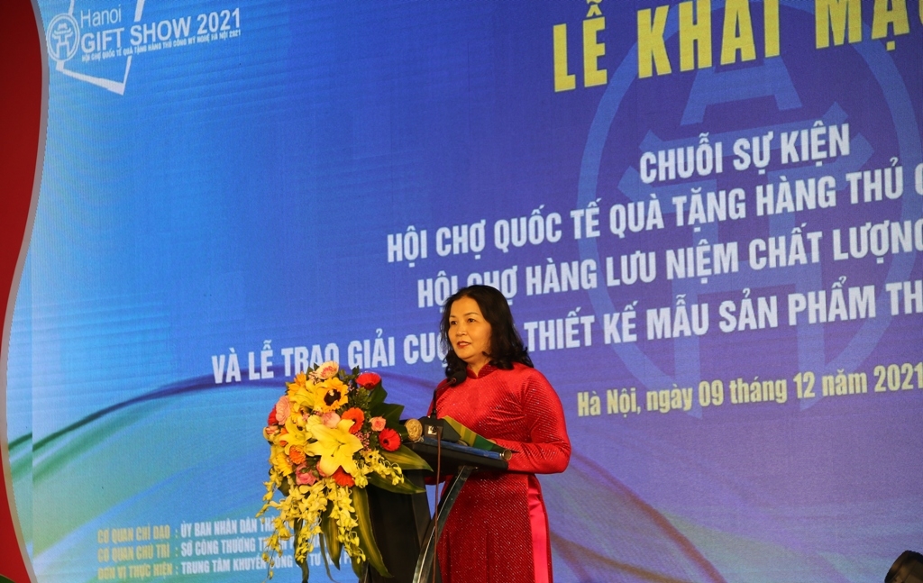 90 sản phẩm được trao giải cuộc thi thiết kế mẫu sản phẩm thủ công mỹ nghệ Hà Nội năm 2021