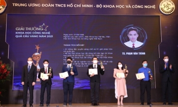 10 tài năng khoa học công nghệ trẻ nhận giải thưởng Quả cầu vàng 2021