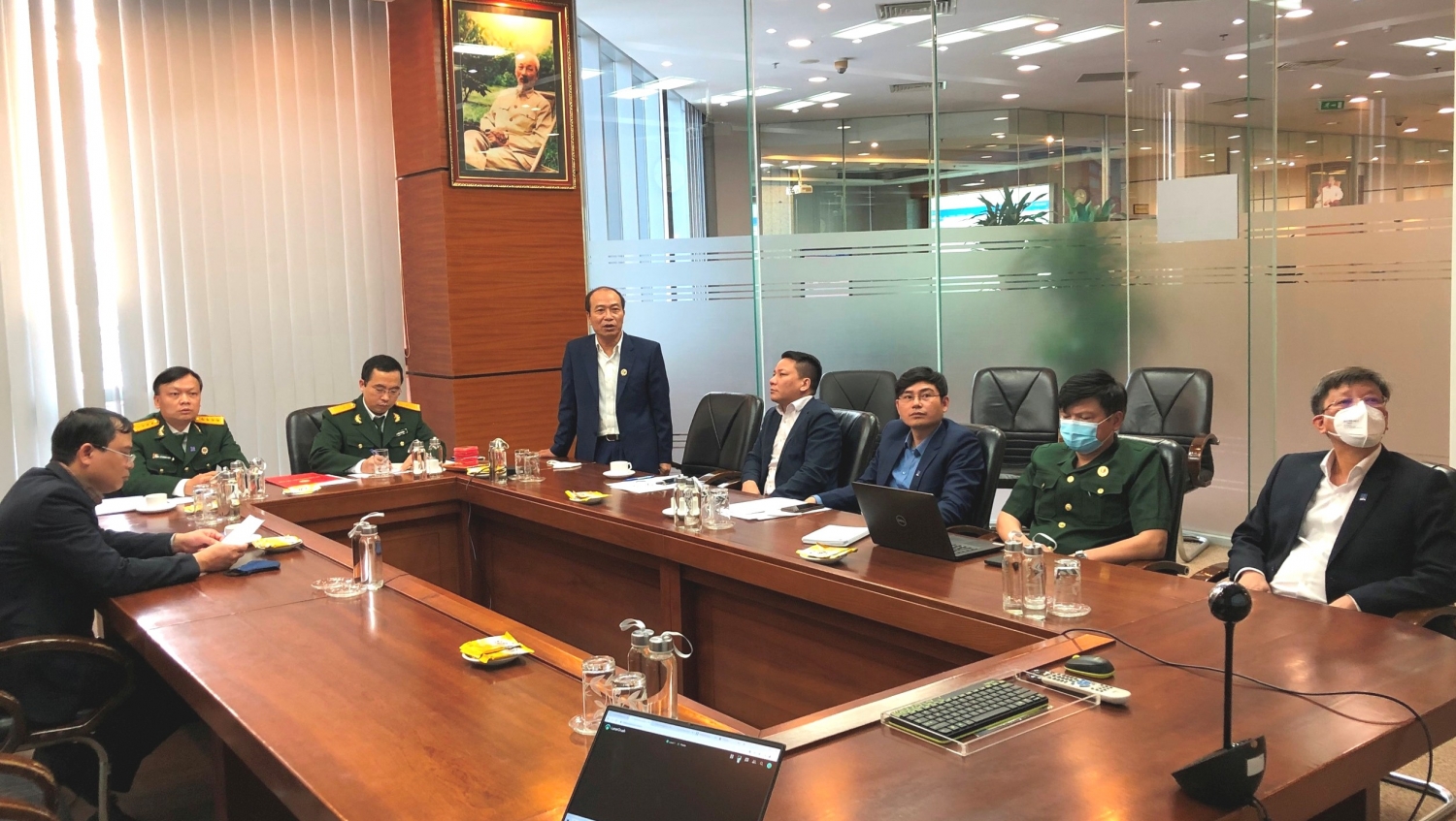 Hội CCB Cơ quan Tập đoàn tổng kết công tác hoạt động năm 2021 và triển khai nhiệm vụ năm 2022