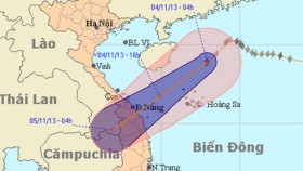 Bão số 12 sẽ thành áp thấp nhiệt đới trên biển