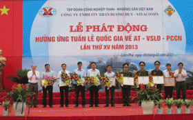 Vinacomin: Hưởng ứng tuần lễ Quốc gia AT-VSLĐ-PCCN