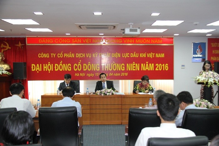 pvps to chuc thanh cong dai hoi co dong thuong nien 2016