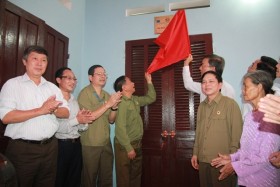 Trao nhà nghĩa tình đồng đội tại Vĩnh Phúc