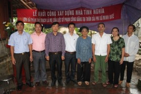 Khởi công xây dựng nhà tình nghĩa tại Hưng Yên