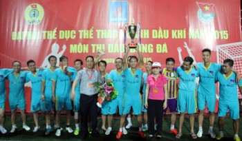Sôi nổi các môn thi đấu tại Đại hội thể thao Dầu khí 2015