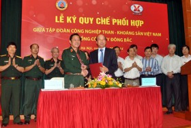 TKV ký hợp tác toàn diện với Tổng Công ty Đông Bắc