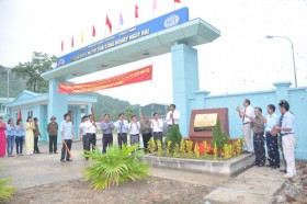 Gắn biển công trình Nhà máy xử lý, tái chế chất thải công nghiệp
