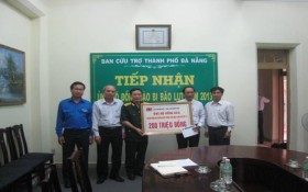 Hội CCB Vietsovpetro ủng hộ đồng bào lũ lụt miền Trung